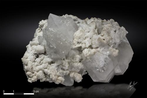 Phenakite with Quartz and Microcline<br />Skardu District, Gilgit-Baltistan (Northern Areas), Pakistan<br />111 x 90 mm<br /> (Author: Manuel Mesa)