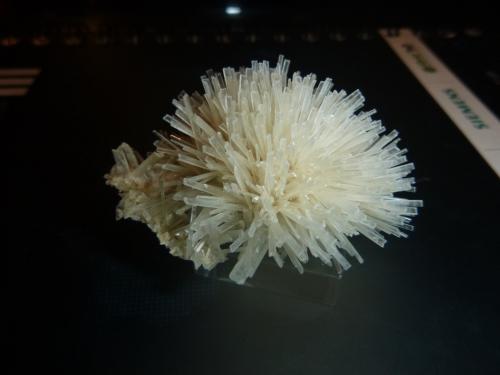 Gypsum<br />Las Salinillas saltworks (San Ramón saltworks or Cabezo Hortales saltworks), La Salinilla, Prado del Rey, Comarca Sierra de Cádiz, Cádiz, Andalusia, Spain<br />7 cm x 5 cm x 4 cm<br /> (Author: franjungle)