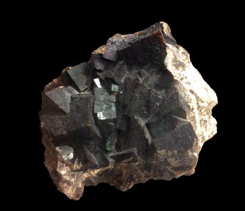 Fluorite<br />Charles Pfizer & Company Inc. Quarry, Gibsonburg, Sandusky County, Ohio, USA<br />20 cm x 16 cm x 15 cm<br /> (Author: Jamison Brizendine)