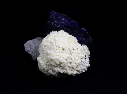 Barite, Fluorite, Dolomite, Quartz<br />Elmwood Mine, Carthage, Central Tennessee Ba-F-Pb-Zn District, Smith County, Tennessee, USA<br />93 mm x 80 mm x 55 mm<br /> (Author: Don Lum)
