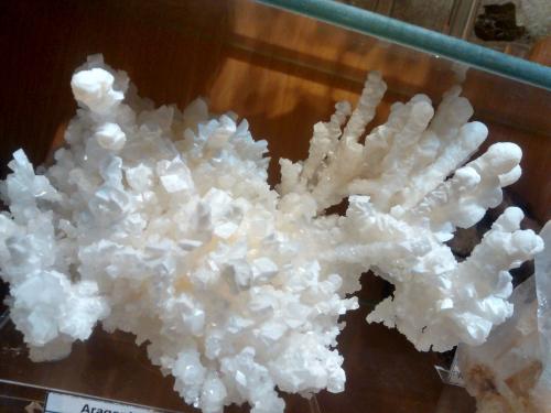 Aragonite<br />Marble Quarries, Macael, Comarca Valle del Almanzora, Almería, Andalusia, Spain<br />15 cm x 7 cm x 12 cm<br /> (Author: franjungle)