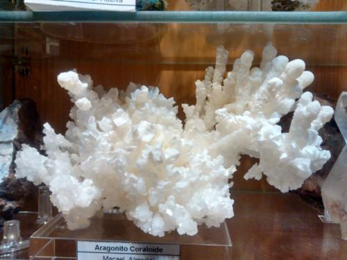 Aragonite<br />Marble Quarries, Macael, Comarca Valle del Almanzora, Almería, Andalusia, Spain<br />15 cm x 7 cm x 12 cm<br /> (Author: franjungle)