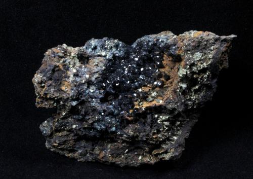 Scorodite<br />Hezhou Prefecture, Guangxi Zhuang Autonomous Region, China<br />108 mm x 73 mm x  32 mm<br /> (Author: Don Lum)