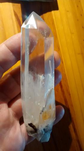 Quartz<br />Santander Department, Colombia<br />13 cm x 4 cm x 3 cm<br /> (Author: franjungle)