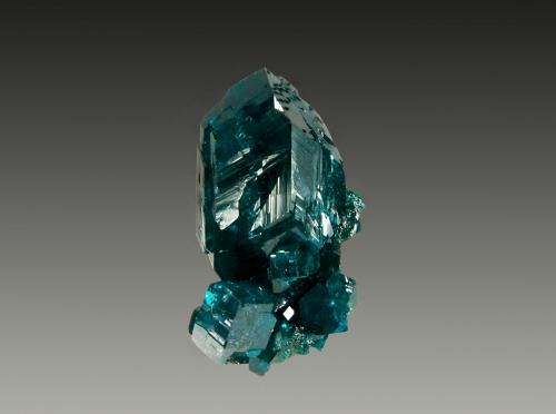 Dioptase<br />Tsumeb Mine, Tsumeb, Otjikoto Region, Namibia<br />1.2 x 2.3 cm<br /> (Author: crosstimber)