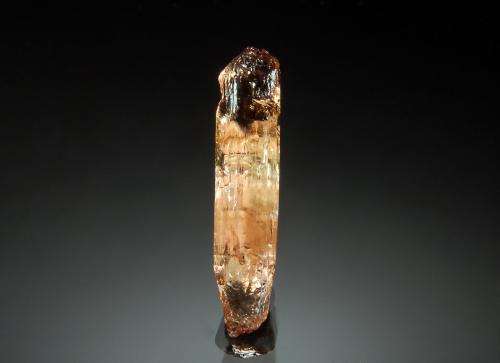 Elbaite<br />Baixao Mine, Taquaral, Itinga, Jequitinhonha, Minas Gerais, Brazil<br />0.7 x 2.8 cm<br /> (Author: crosstimber)