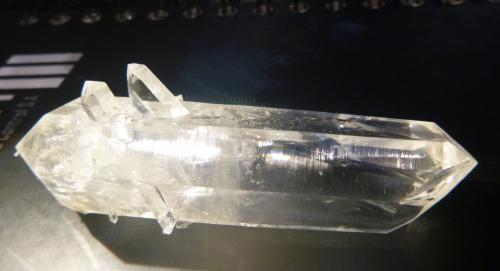 Quartz<br />Muzo mining district, Western Emerald Belt, Boyacá Department, Colombia<br />93 mm x 36 mm x 30 mm<br /> (Author: franjungle)