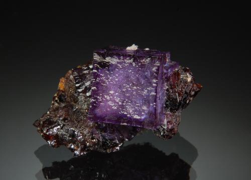 Fluorite<br />Elmwood Mine, Carthage, Central Tennessee Ba-F-Pb-Zn District, Smith County, Tennessee, USA<br />2.0 x 3.0 cm<br /> (Author: crosstimber)