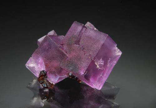 Fluorite<br />Annabel Lee Mine, Harris Creek Sub-District, Hardin County, Illinois, USA<br />1.8 x 2.1 cm<br /> (Author: crosstimber)