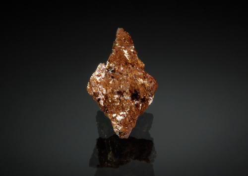 Rutile ps. after anatase<br />Gouveia, Minas Gerais, Brazil<br />1.1 x 1.8 cm.<br /> (Author: crosstimber)