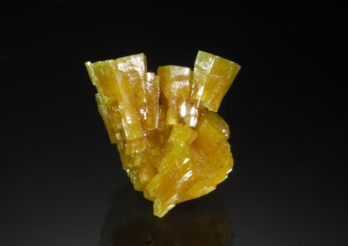 Pyromorphite<br />Broken Hill Proprietary Mine, Broken Hill, Yancowinna County, New South Wales, Australia<br />1.6 x 1.8 cm<br /> (Author: crosstimber)