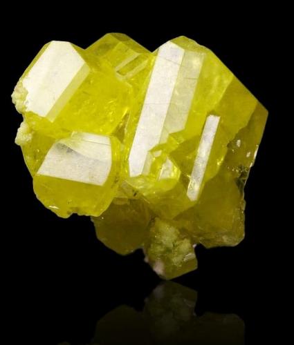 Sulfur<br />Mina La Grasta, Delia, Provincia Caltanissetta, Sicilia, Italia<br />4 cm x 3.7 cm<br /> (Author: Nunzio)