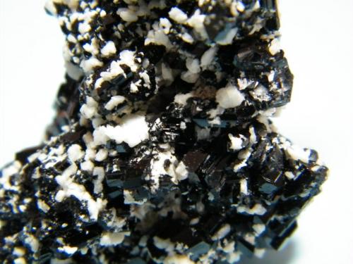 Beryl (variety goshenite) and Schorl<br />Erongo Mountain, Usakos, Erongo Region, Namibia<br />33mm x 60mm x 28mm<br /> (Author: Heimo Hellwig)