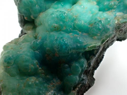 Quartz (variety chalcedony), Chrysocolla<br />Inspiration Pit, Inspiration, Miami-Inspiration District (Globe-Miami District), Gila County, Arizona, USA<br />94 mm x 52 mm x  34 mm<br /> (Author: Don Lum)