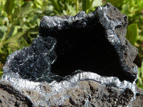 Pirolusita<br />Imini Mine, Imini area, Ouarzazate Province, Drâa-Tafilalet Region, Morocco<br />11x9x6 cm<br /> (Autor: nerofis2)