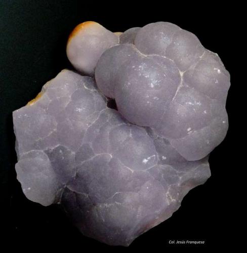 Fluorita.<br />Guxian, Tongbai, Prefectura Nanyang, Provincia Henan, China<br />80x80 mm.<br /> (Autor: Jesus Franquesa Baucells)