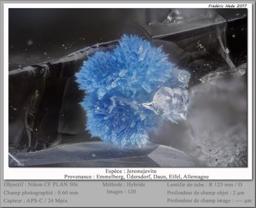 Jeremejevite<br />Emmelberg, Üdersdorf, Daun, Eifel, Rhineland-Palatinate/Rheinland-Pfalz, Germany<br />fov 0.60 mm<br /> (Author: ploum)