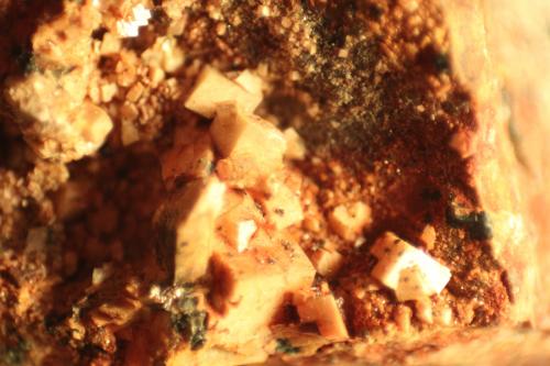 Dolomite<br />La Cena del Depósito Claim, Huércal-Overa, Comarca Levante Almeriense, Almería, Andalusia, Spain<br />FOV 22 mm<br /> (Author: franjungle)