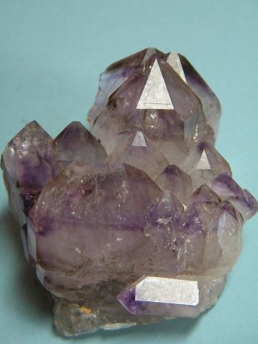 Quartz (variety amethyst)<br />Brandberg area, Erongo Region, Namibia<br />57mm x 65mm x 54mm<br /> (Author: Heimo Hellwig)