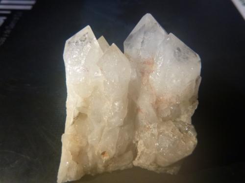 Quartz<br />Hoya de los Toriles Quarry, Villacastín, Comarca Segovia Sur, Segovia, Castile and León, Spain<br />42 mm x 55 mm x 33 mm<br /> (Author: franjungle)