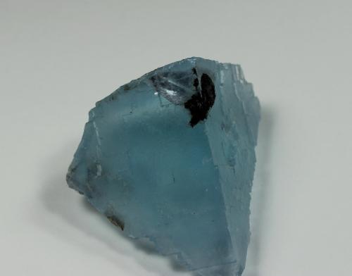 Fluorite, Bitumen<br />Minerva I Mine, Ozark-Mahoning group, Cave-in-Rock Sub-District, Hardin County, Illinois, USA<br />7 cm x 6.5 cm<br /> (Author: Don Lum)