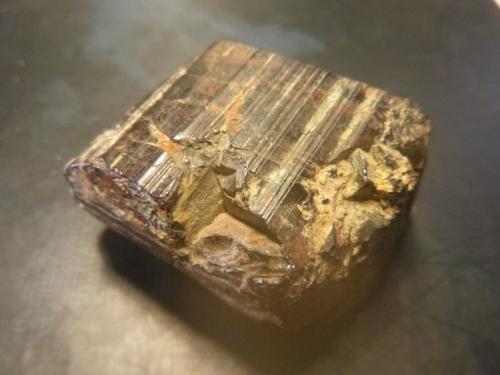 limonite after Pyrite<br />Santander Department, Colombia<br />36 mm x 25 mm x 33 mm<br /> (Author: franjungle)