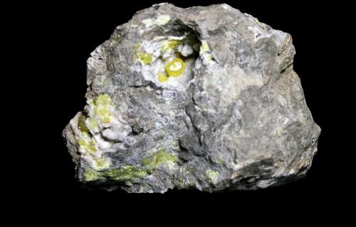 Azufre<br />Sulphur Mines, La Serrata, Lorca, Comarca Alto Guadalentín, Region of Murcia (Murcia), Spain<br />10 x 7 cm.<br /> (Autor: Antonio P. López)