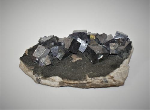 Galena<br />Joplin Field, Tri-State District, Jasper County, Missouri, USA<br />100mm x 55mm x 35mm<br /> (Author: Philippe Durand)