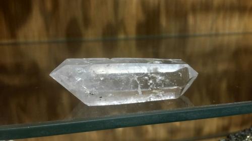 Quartz<br />Departamento Santander, Colombia<br />47 mm x 15 mm x 14 mm<br /> (Author: franjungle)