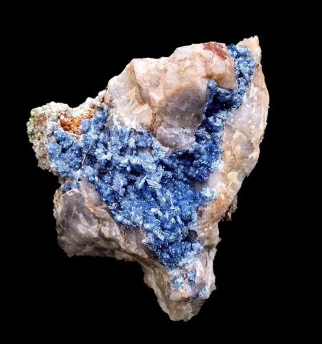 Scorodite<br />Mina Hemerdon, Plympton, Tavistock, Devon, Inglaterra / Reino Unido<br />7 cm<br /> (Author: Nunzio)