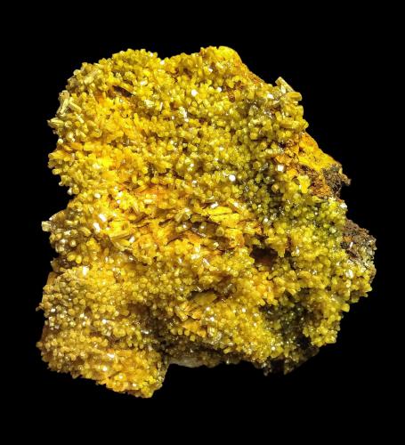 Pyromorphite<br />Mina Bunker Hill, Bunker Hill properties, Kellogg, Distrito Coeur d'Alene, Condado Shoshone, Idaho, USA<br />5.5 cm<br /> (Author: Nunzio)