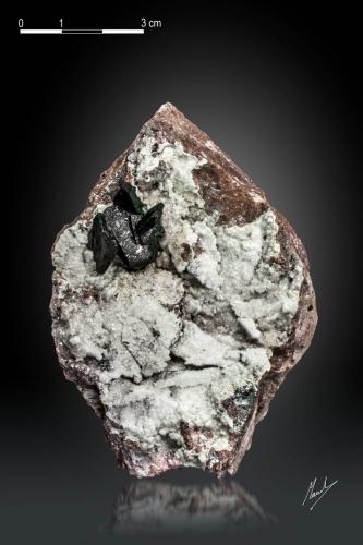 Malachite<br />Disele Mine, Kakanda, Kambove District, Katanga Copper Crescent, Katanga (Shaba), Democratic Republic of the Congo (Zaire)<br />90 X 57 mm<br /> (Author: Manuel Mesa)