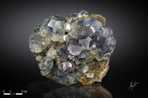 Fluorite<br />Yongchun, Quanzhou Prefecture, Fujian Province, China<br />145 X 133 mm<br /> (Author: Manuel Mesa)