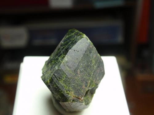 Epidota<br />Mina Aguablanca, Monesterio, Comarca Tentudía, Badajoz, Extremadura, España<br />20x25 mm<br /> (Autor: Ignacio)