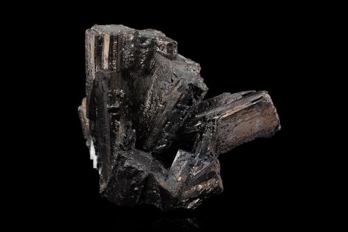 Enargite<br />Julcani Mine, Julcani District, Angaraes Province, Huancavelica Department, Peru<br />7.5 x 5.5 x 6.0 cm<br /> (Author: MIM Museum)