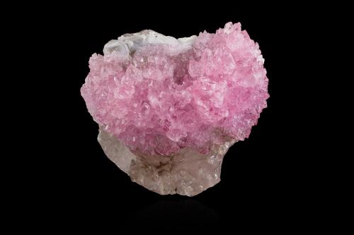 Quartz (variety rose)<br />Ilha claim, Taquaral, Itinga, Vale do Jequitinhonha, Minas Gerais, Brazil<br />12.0x 12.0 x 9.0 cm<br /> (Author: MIM Museum)