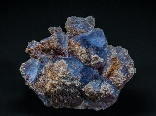 Fluorite<br />Galena King Mine, Tijeras Canyon District, Bernalillo County, New Mexico, USA<br />5.7 x 4.6 cm<br /> (Author: am mizunaka)