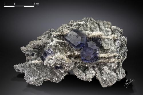 Fluorite<br />Yongchun, Quanzhou Prefecture, Fujian Province, China<br />114 X 74 mm<br /> (Author: Manuel Mesa)