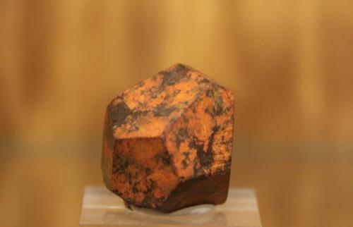 Goethite after Pyrite<br />Yacimiento de piritas, Cortijo de Jarapalos, Alhaurín de la Torre, Comarca Valle del Guadalhorce, Málaga, Andalusia, Spain<br />27mm x 29mm x 22mm<br /> (Author: franjungle)