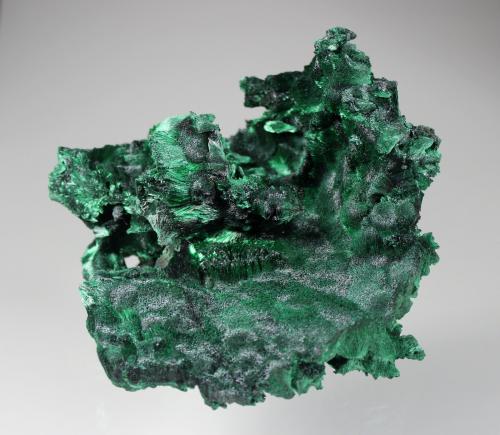 Brochantite, Malachite<br />Mindingi Mine (Mindigi Mine), Swambo, Kambove District, Katanga Copper Crescent, Katanga (Shaba), Democratic Republic of the Congo (Zaire)<br />125 mm x 130 mm x 100 mm<br /> (Author: Don Lum)