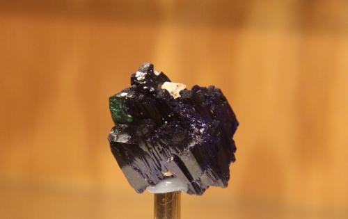 Azurite<br />Kerrouchen, Khénifra Province, Beni Mellal-Khenifra Region, Morocco<br />33mm x 35mm x 24mm<br /> (Author: franjungle)