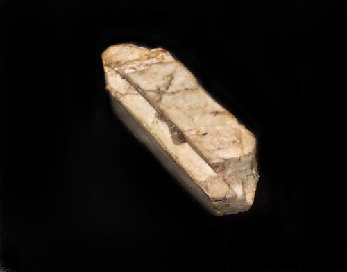 Microclina<br />Vilanova del Vallès, Comarca Vallès Oriental, Barcelona, Catalonia / Catalunya, Spain<br />6x1,5 cm<br /> (Autor: Emilio Téllez)
