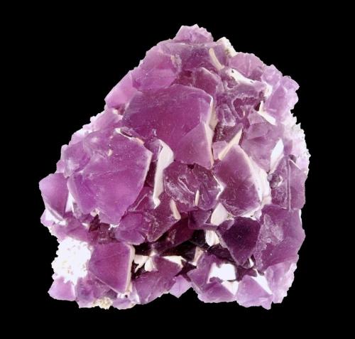 Fluorite<br />Navidad Mine, Abasolo, Rodeo, Municipio de Rodeo, Durango, Mexico<br />Specimen size 10 cm, largest fluorite crystal 2,5 cm<br /> (Author: Tobi)