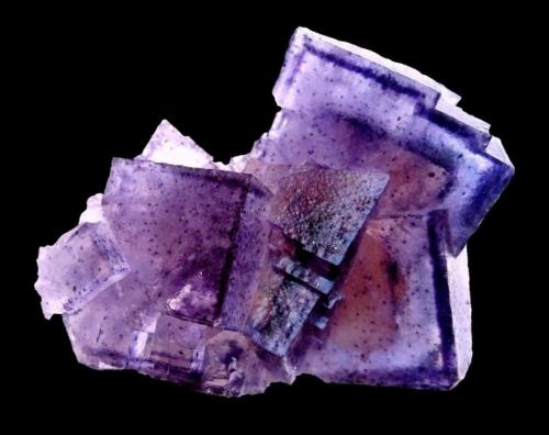 Fluorite<br />Cave-in-Rock, Cave-in-Rock Sub-District, Hardin County, Illinois, USA<br />Specimen size 9 cm<br /> (Author: Tobi)