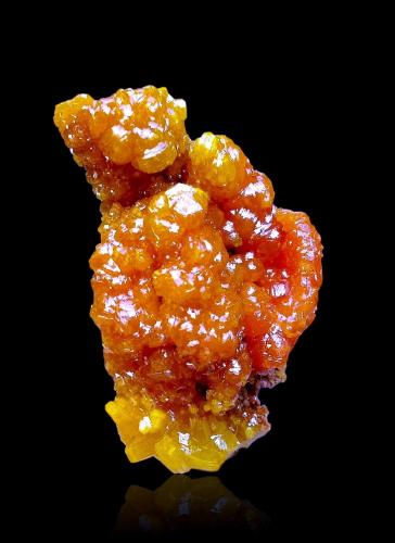 Pyromorphite<br />Bunker Hill Mine, Bunker Hill properties, Kellogg, Coeur d'Alene District, Shoshone County, Idaho, USA<br />4 cm<br /> (Author: Nunzio)