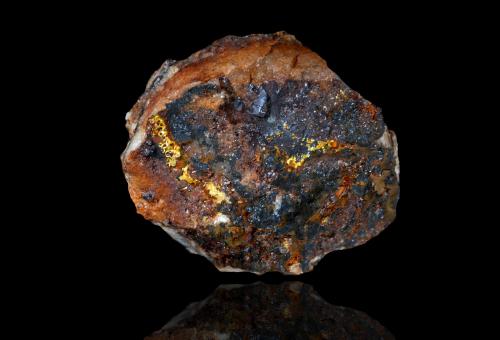 Cacoxenita<br />Minas de El Horcajo, El Horcajo, Almodóvar del Campo, Comarca Campo de Calatrava, Ciudad Real, Castilla-La Mancha, España<br />2.6 cm<br /> (Autor: undaria)