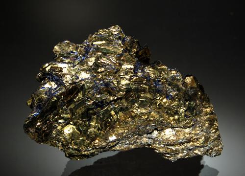 Covellite<br />Summitville Mine, Summitville District, Rio Grande County, Colorado, USA<br />4.1 x 5.8 cm<br /> (Author: crosstimber)