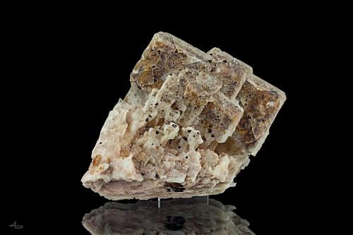 Baryte<br />Reicher Spat Mine, Schlettau, Annaberg District, Erzgebirgskreis, Saxony/Sachsen, Germany<br />7,5 x 6 x 2 cm<br /> (Author: Niels Brouwer)