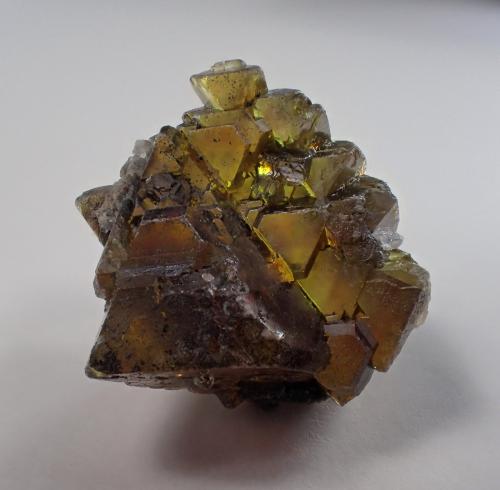 Sphalerite<br />Mina Iron Cap, Landsman Camp, Aravaipa, Distrito Aravaipa, Montes Santa Teresa, Condado Graham, Arizona, USA<br />20 mm x 19 mm x 12 mm<br /> (Author: Don Lum)