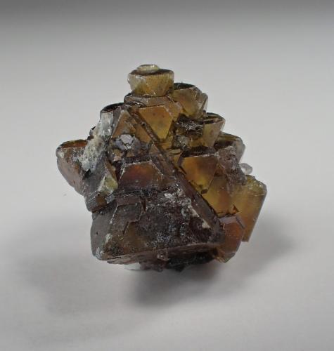 Sphalerite<br />Iron Cap Mine, Landsman Camp, Aravaipa, Aravaipa District, Santa Teresa Mountains, Graham County, Arizona, USA<br />20 mm x 19 mm x 12 mm<br /> (Author: Don Lum)